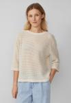 Джемпер s.Oliver Jumper, Champagner/Off-White - фото