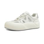Кроссовки D:FUSE SCANDINAVIA Skateboarding Shoes Women's Low-top Beige/Silver, бежевый - фото
