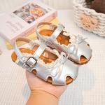 Низкие Детские сандалии TONYBEAR, экрю - фото 4