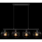 Подвесной светильник TAMARA E27 1 шт. Подвесной светильник/люстра для столовой/гостиной/обеденного стола Globo Lighting, черный - фото 5