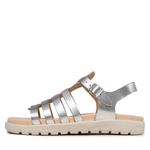 Сандалии Geox JSandal Soleima, серебро - фото