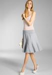 Юбка Caspar A-line skirt, Hellgrau/Light Grey - фото 2