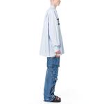 WE11DONE Рубашка Unisex Sky Blue - фото 6