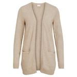 Кардиган Vila Ril Open, коричневый - фото 3