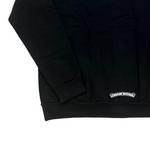 Толстовка унисекс черная Chrome Hearts, черный - фото 4