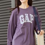 Футболка унисекс Gap, синий - фото 5