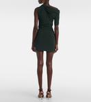 Мини-платье с драпировкой Jacquemus, Dark Green - фото 3