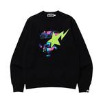 Свитер BAPE x Kid Cudi Crew Neck, Black - фото