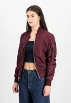 Куртка-Бомбер Alpha Industries, Dark Cherry - фото