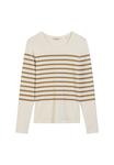 Топ Marc O'Polo STRIPED, Multi Pure Sand/Beige - фото 6