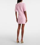 Мини-платье из хлопка с вафельной вязкой Patou, розовый - фото 3