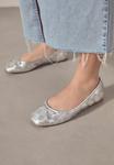Балетки Forever Comfort Next, серебро - фото 5