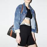 Шорты женские Celine, черный / белый - фото 5