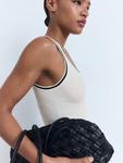 Топ-жилет Shadow Colour Contrast Mango, Natural White - фото 6