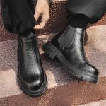 Челси Ботинки Мужские Weishibangwei, коричневый - фото 8