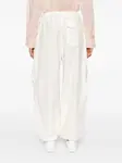 Широкие брюки с кулиской Acne Studios, белый - фото 4