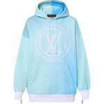 Свитшот женский синий Louis Vuitton - фото