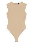 ENTIRE STUDIOS боди без рукавов, нейтральный - фото