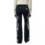 Брюки Wrangler 70S Flare Fit, синий - фото 2