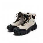 Женские ботинки Jeep на платформе с логотипом, песочный - фото 9