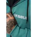 Толстовка Nebbia Beyond Ordinary full zip, зеленый - фото 4