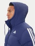 Пуховик regular fit Essentials Climawarm 3-Stripes JX7799 Adidas, синий - фото 4