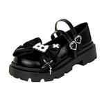 A&M Туфли Мэри Джейн женские черные - фото