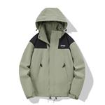 Ветровка унисекс JEEP SPIRIT, хаки [Съемная подкладка] - фото 3