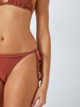 Трусики бикини из люрекса AND/OR, Deep Red - фото 5