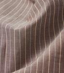 Гуэльский полосатый хлопковый шарф The Row, Brown Melange - фото 4