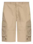 Шорты карго AMI Paris, нейтральный - фото