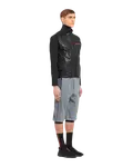 Жилет из легкого переработанного нейлона Prada, черный - фото 3