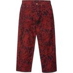 Джинсы с пятью карманами Supreme, красный - фото 4