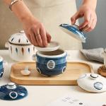 Боул Kawasimaya, stew cup 500ml (moonlit night) - фото 6