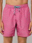Пляжные шорты Hackett London Mini Shell, Dark pink - фото 2