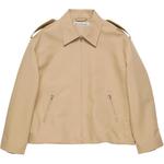 Acne Studios Куртка с погонами, Beige - фото
