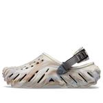 Сандалии Crocs Echo Marbled Clog, белый - фото