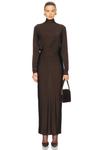 Платье Шир EAVES, коричневый - фото