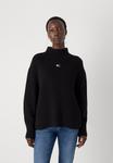 Джемпер Tommy Jeans MOCKNECK BADGE , Black - фото 3
