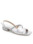 Сандалии BRITTOLI-A023-01-1 Badura, серебряный - фото 2