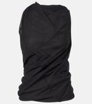 Топ с драпировкой Luna Rick Owens, черный - фото