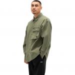 Рубашка унисекс UNDEFEATED, оливковый - фото 7