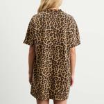 Мини-Платье Бет Anine Bing, леопардовый принт - фото 3