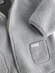Флисовая куртка Next, серый - фото 3