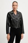 Байкерская куртка Morgan, черный - фото