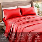 DreamyDestiny Комплект постельного белья Soft-Touch Mulberry Silk Red - фото 6