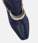 Ботильоны с декором Zimmermann, темно-синий - фото 6