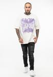 Футболка с принтом Oversize Tapout, цвет white lilac - фото 2