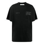 Футболка men's ss21 tech marker logo black Off-White, черный - фото