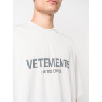 VETEMENTS футболка с логотипом, серый - фото 6